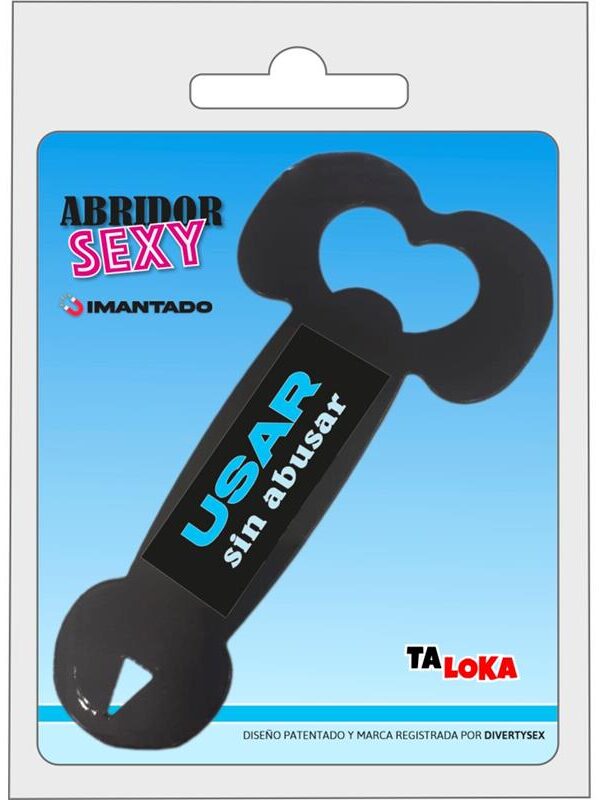 Abridor Metálico Imantado en Forma Pene