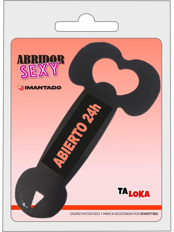 Abridor Metálico Imantado en Forma Pene
