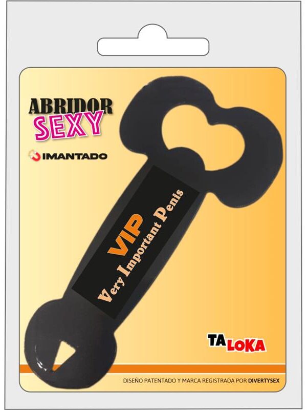 Abridor Metálico Imantado en Forma Pene