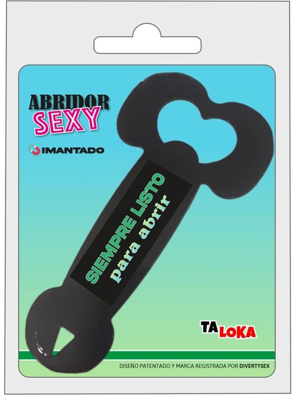 Abridor Metálico Imantado en Forma Pene