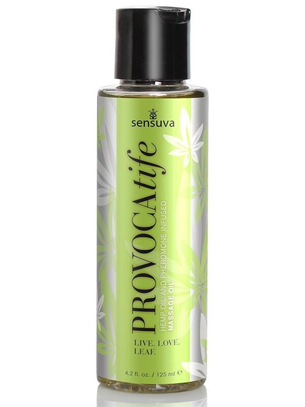 Aceite de Masaje con Aceite de Cáñamo e Infusión de Feromonas 120 ml