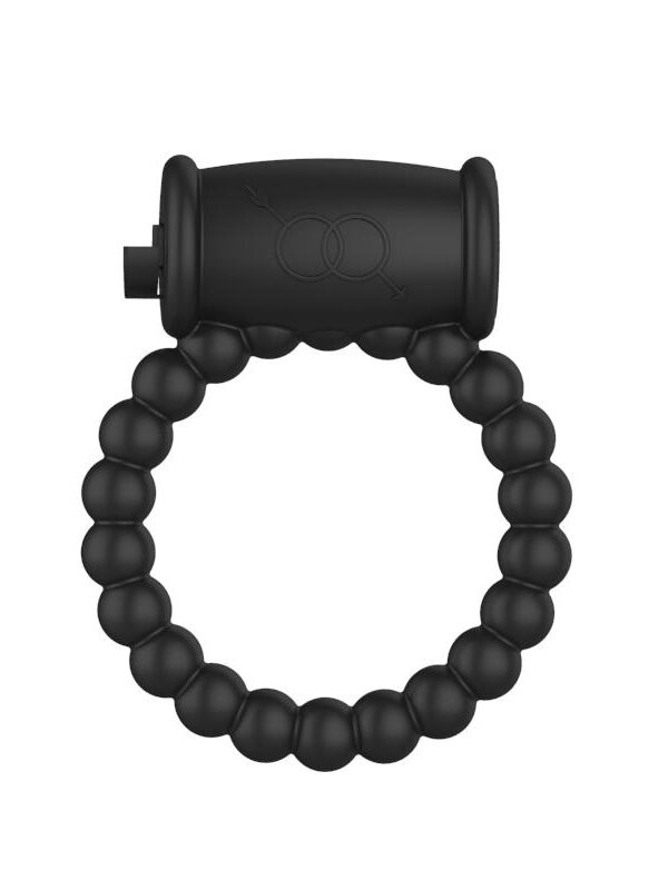 Anillo para el Pene con Vibración Negro