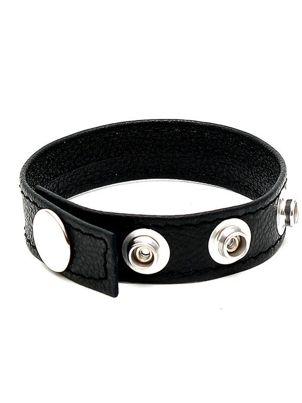 Anillo para el Pene Cuero Ajustable