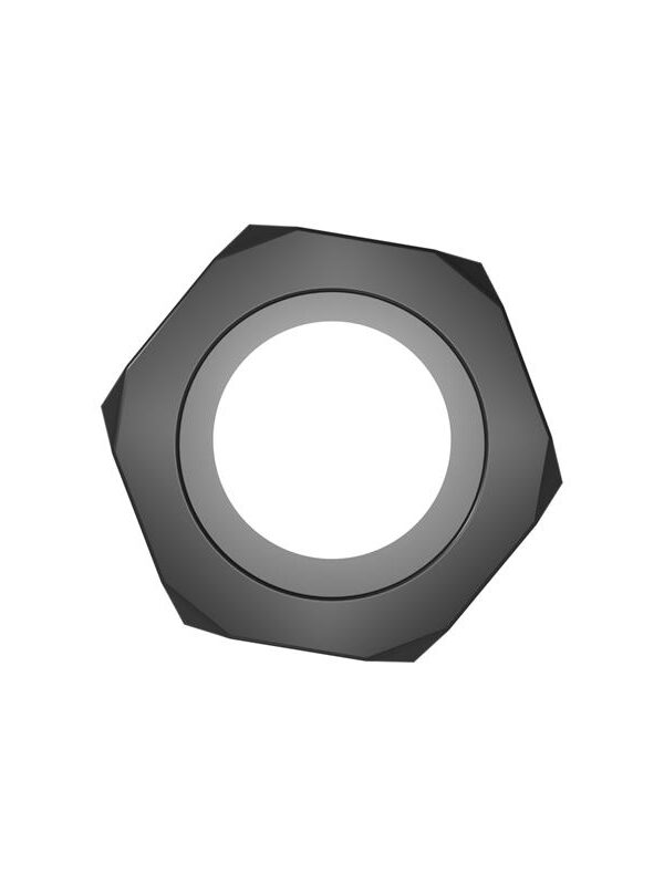Anillo para el Pene Nust Bolts  Negro