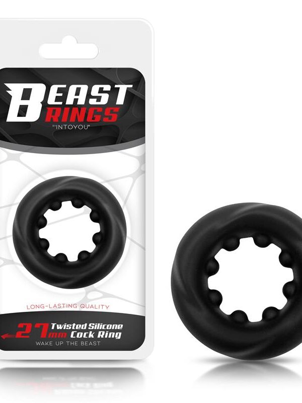 Anillo para el Pene Twisted Silicona Líquida 2.7 cm