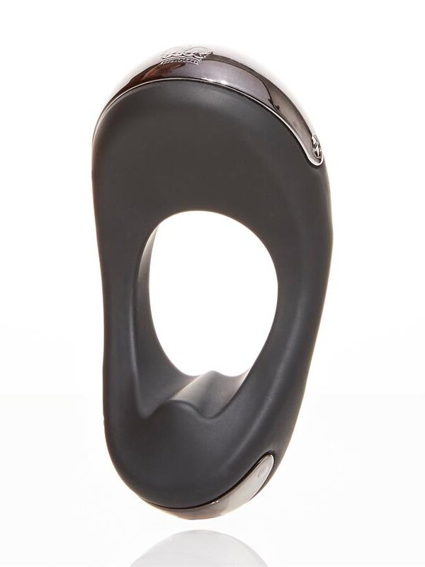 Anillo Vibrador Atom Plus Estimulación Perianal Negro