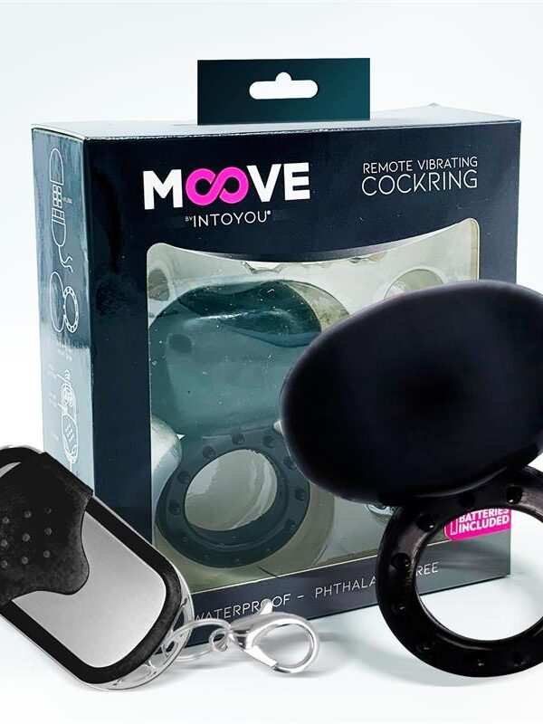 Anillo Vibrador con Control Remoto Negro