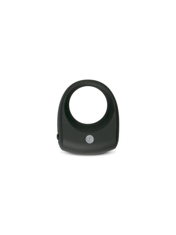 Anillo para Pene con Vibración  Silicona - Negro