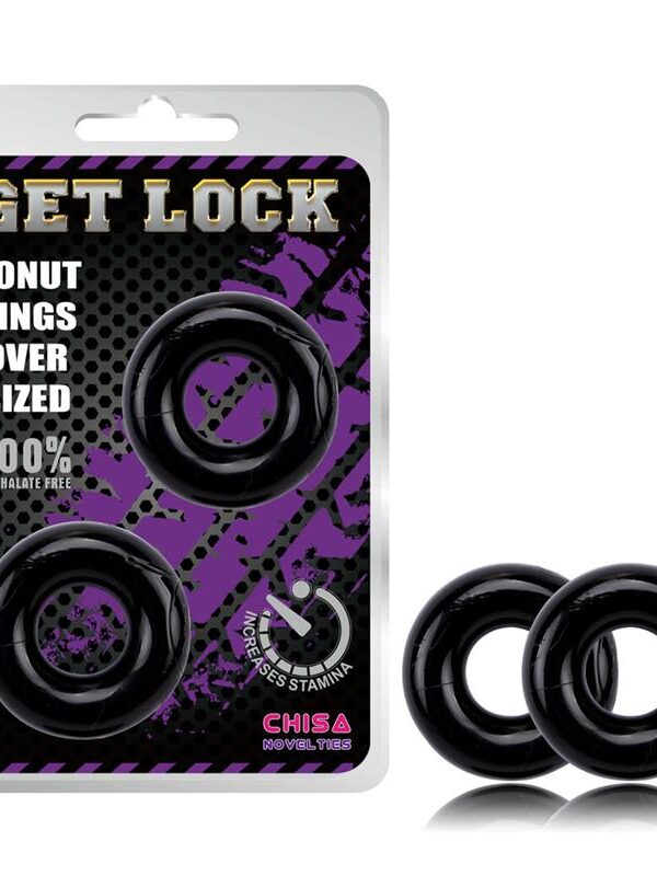 Anillos para el Pene Donut Negro