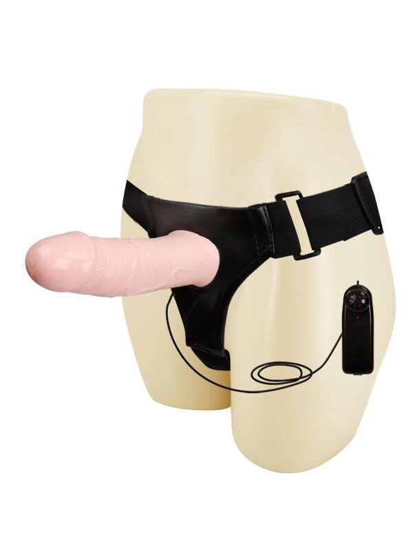 Arnés con Dildo Hueco Mens Pants Vibrador