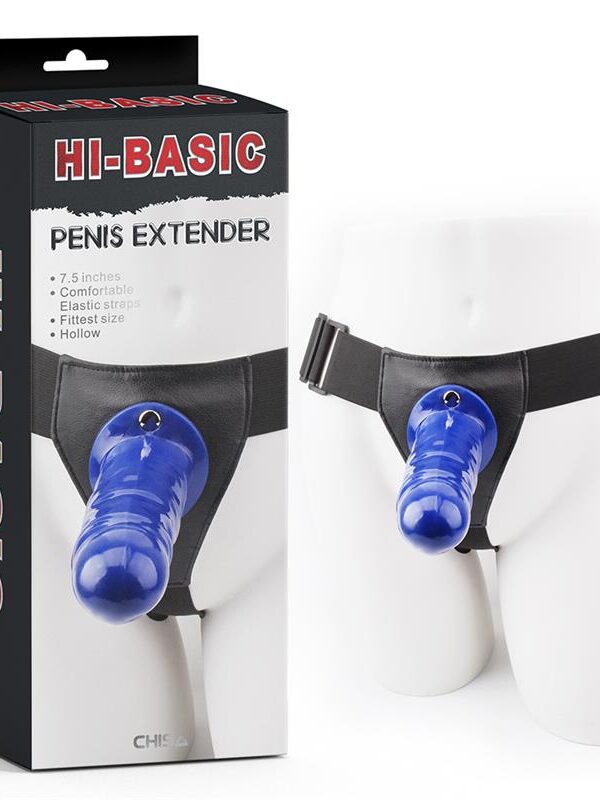 Arnés con Dildo Hueco Penis Extender 7.5