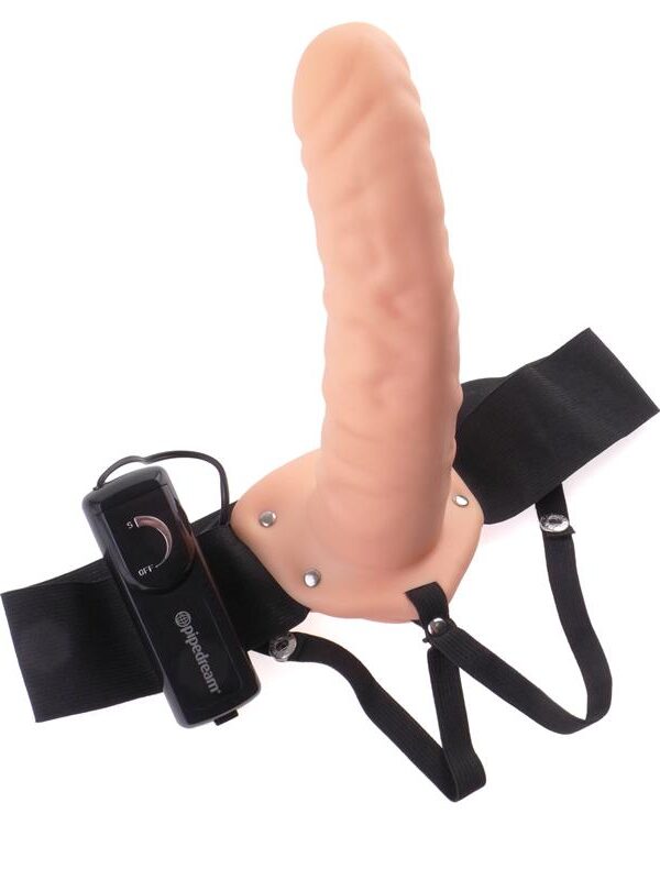 Fetish Fantasy Series Arnés Vibrador de 20,3 cm Color Natural