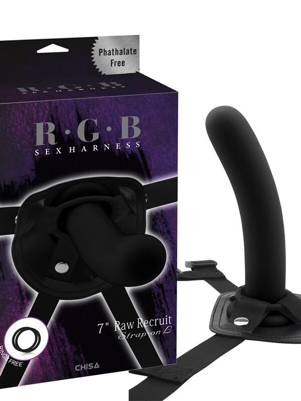 Arnés con Dildo Raw Recruit Talla L Negro