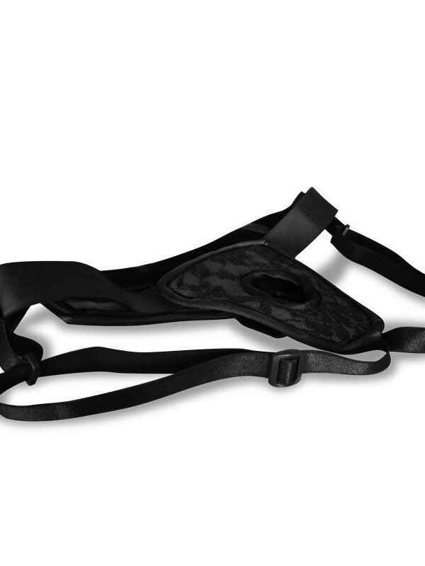 Arnés de Luxe Sin Espalda Negro S - XL