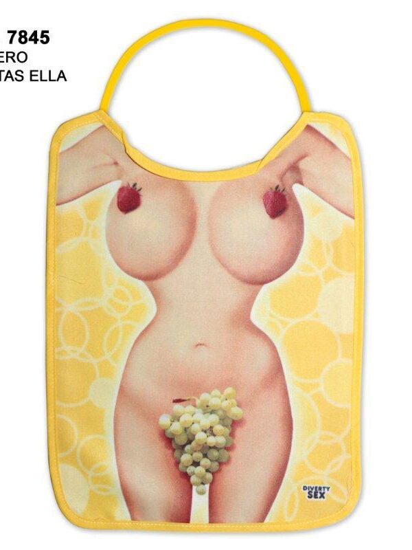 Babero Desnudo Frutas