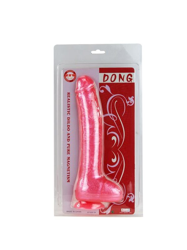 Baile Dildo con Ventosa color Rosa