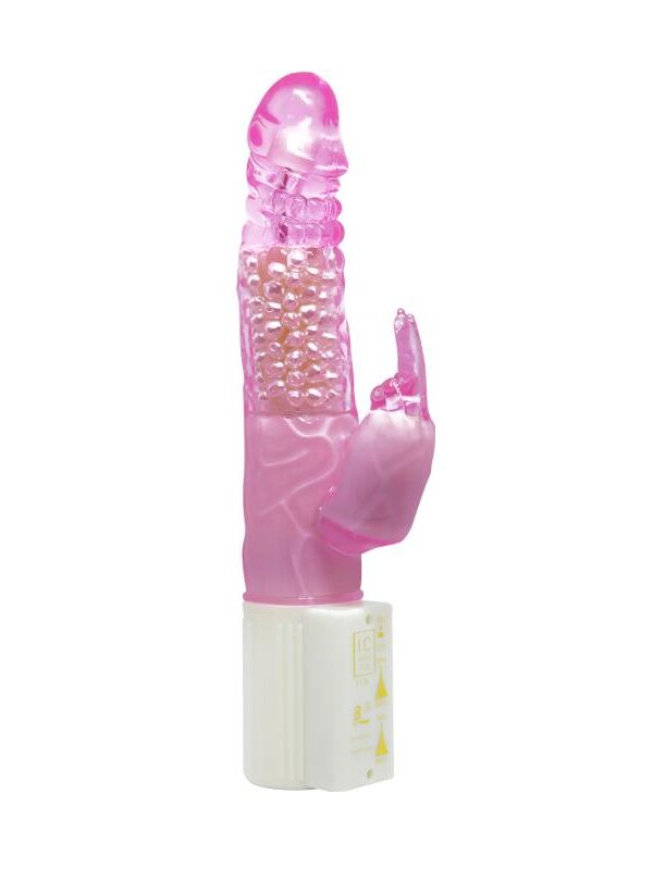 Baile Vibrador Transparente Color Rosa