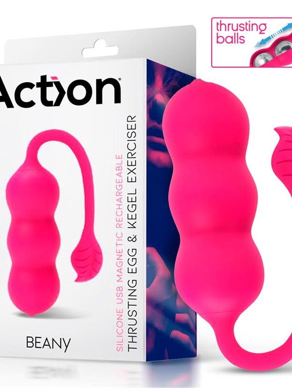 Beany Huevo Vibrador y Entrenador Suelo Pélvico con Empuje