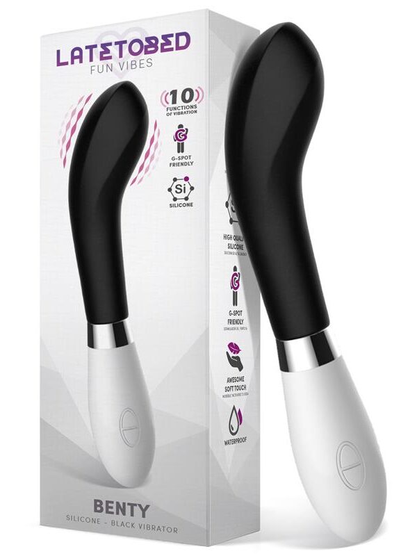 Benty Vibrador Silicona Negro