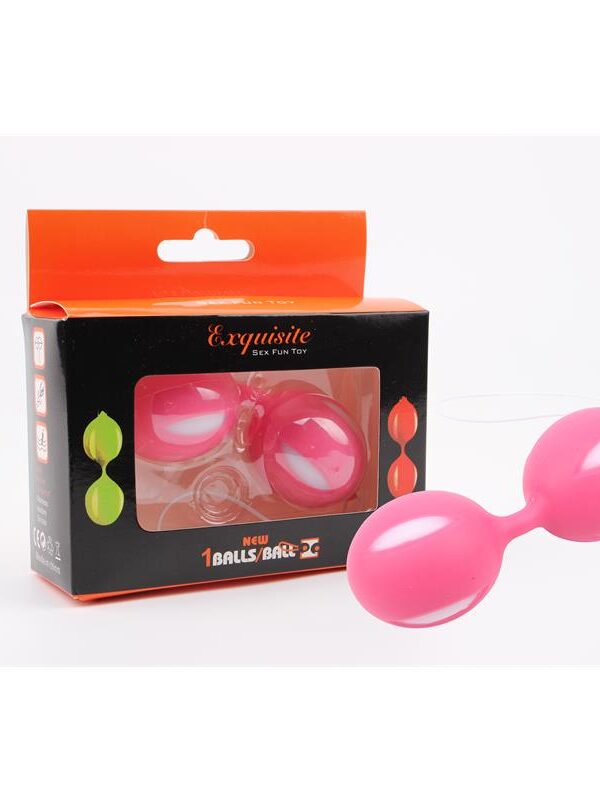 Bolas Ben Wa Silicona 10.3 cm Rosa