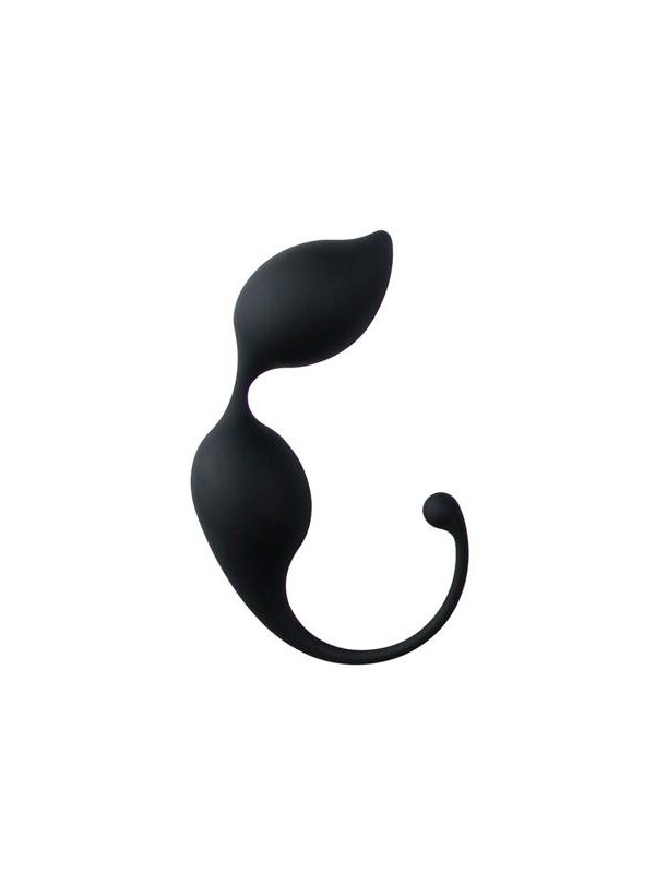 Bolas Vaginales Curvadas Silicona - Negras
