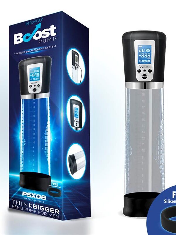 Bomba Automática para el Pene con Pantalla LCD PSX08 USB