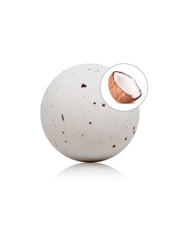 Bomba de Baño Coco con Pétalos de Rosa 150 gr