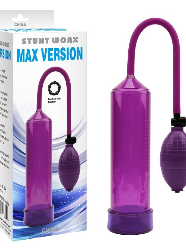 Bomba de Succión para el Pene MAX Version Purpura