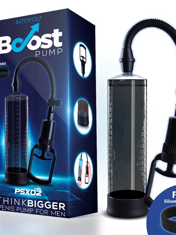 Bomba Manual para el Pene PSX02 Negra