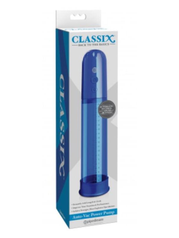 Bomba para el Pene Auto-Vac Power Azul