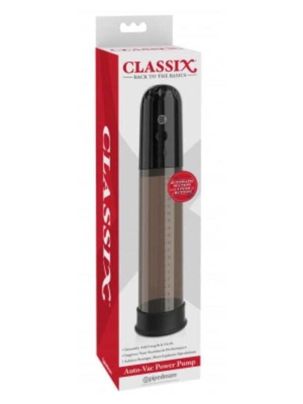 Bomba para el Pene Auto-Vac Power Negro