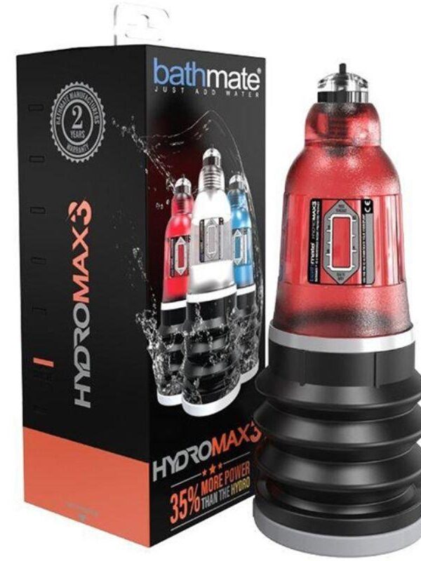 Bomba para el Pene Hydromax3 Rojo