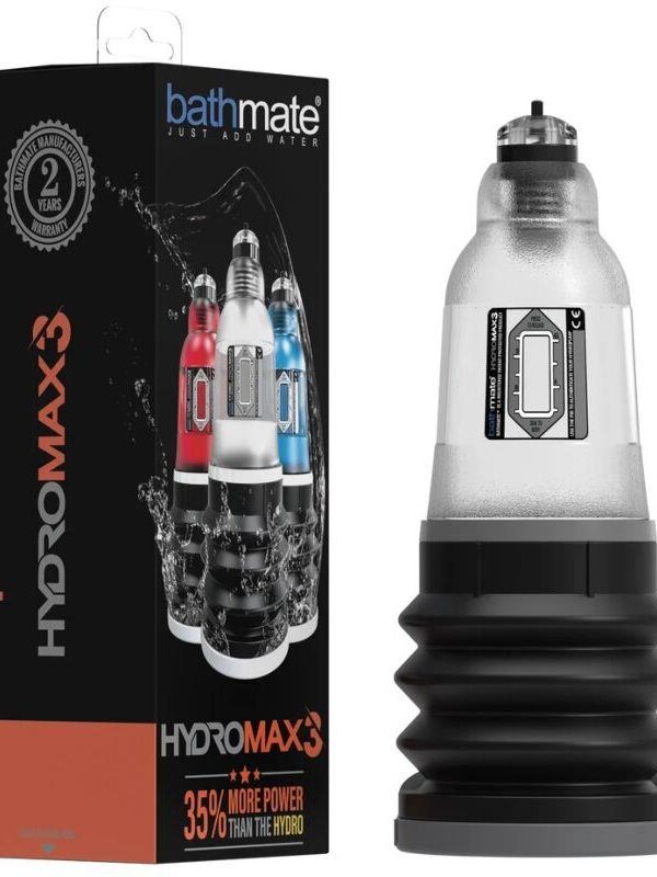 Bomba para el Pene Hydromax3 Transparente