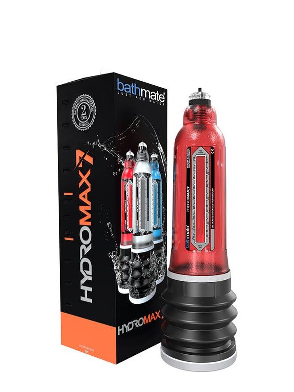 Bomba para el Pene Hydromax7 Rojo