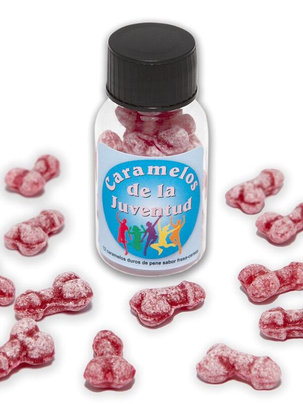 Bote Caramelos Pene Juventud 12 und