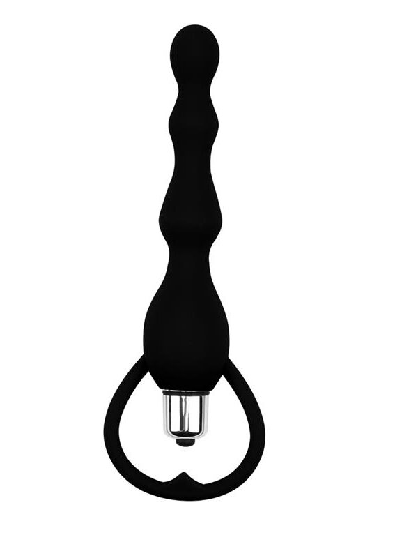 Cadena Anal Tail Power Silicona Negro