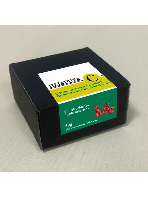 Caja Caramelos Hijaputa C  20 und 30 gr