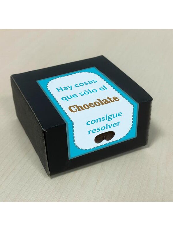 Caja de 8 Bombones Chocolate Puro Forma Pechos