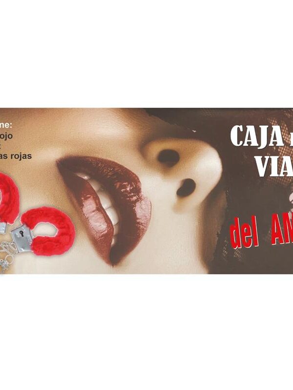 Caja del Amor con Esposas, Dado y Antifaz
