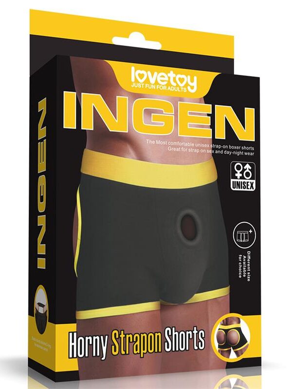 Calconcillo/Boxer Shorts Horny Strapon Talla M/L Unisex