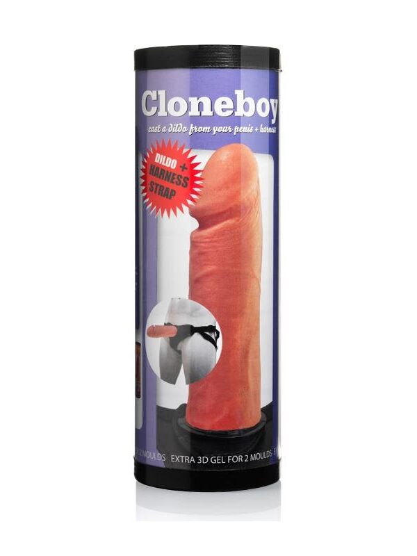 Clonador Dildo con Arnés Natural