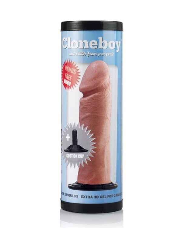 Clonador Dildo con Ventosa Rosa