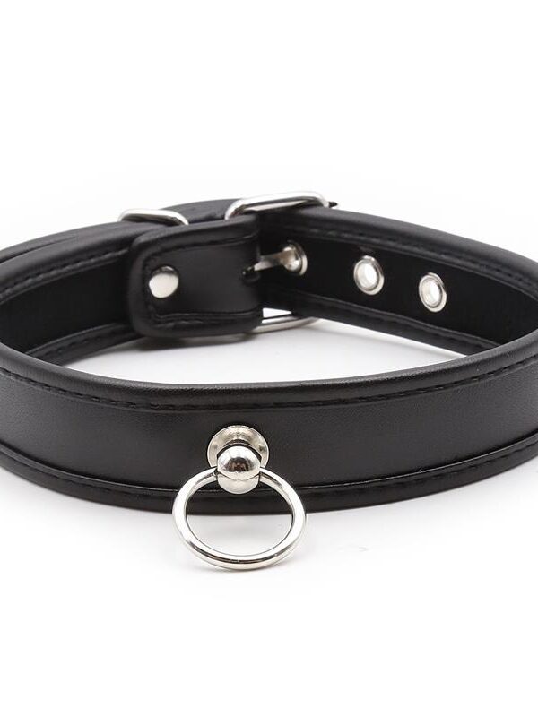 Collar con Aro Negro