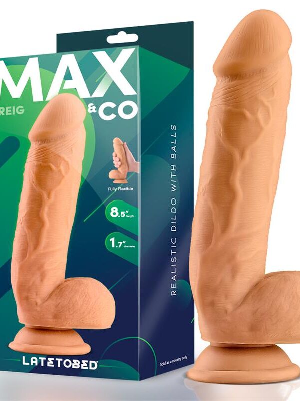 Creig Dildo Realista con Testículos 8.5 Natural