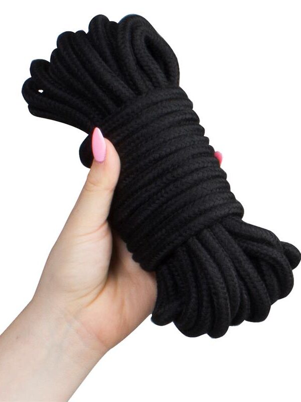 Cuerda Bondage 10 m Negro