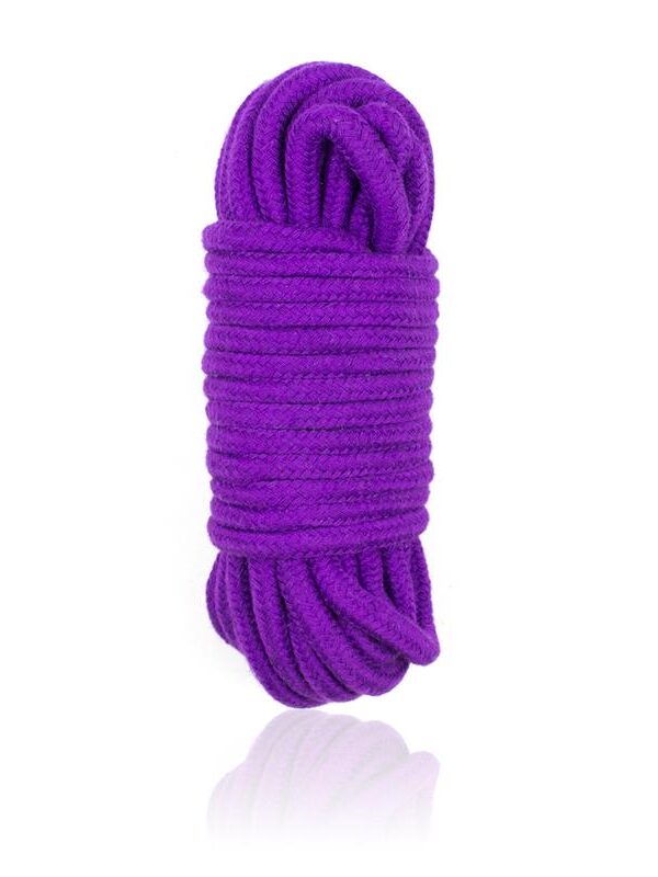 Cuerda de Bondage de Algodón 10 Metros Púrpura