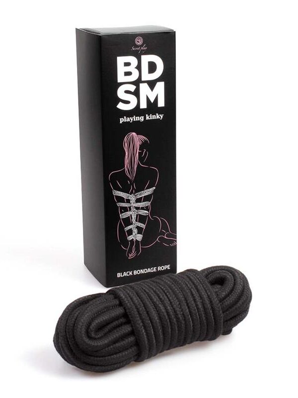 Cuerda para Bondage 10 m Negra