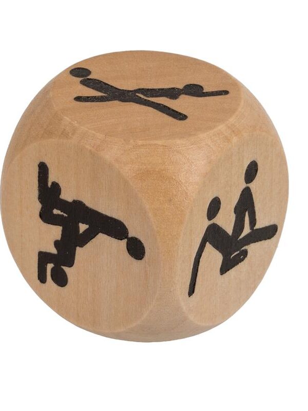 Dado Madera Kamasutra 3x3 cm 1 Unidad
