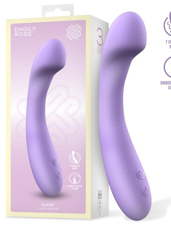 Dianne Vibrador Silicona Líquida Unibody Punto G Flexible USB