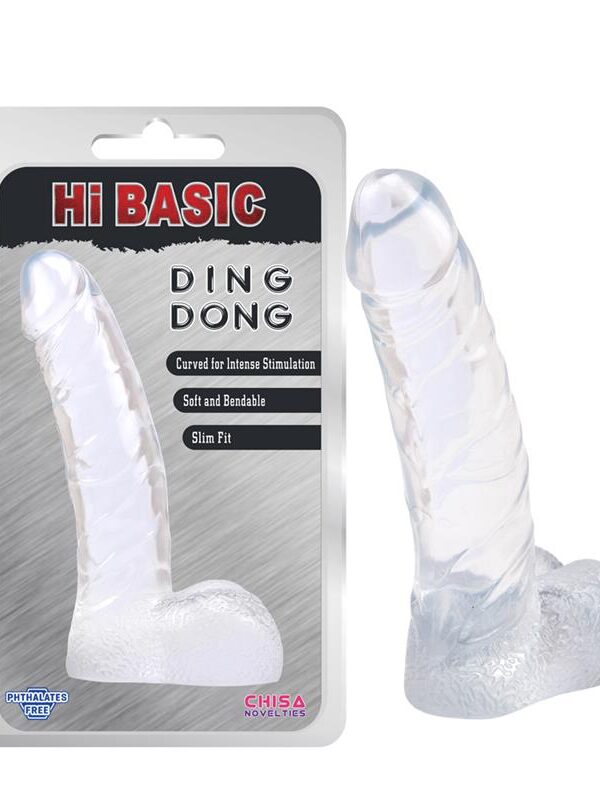 Dildo Ding Dong Transparente
